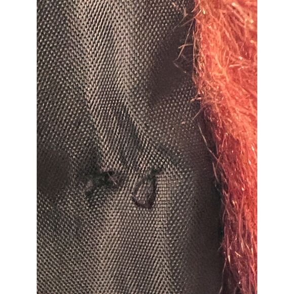 Womens Small Faux Fur Soho Vest Say What Colorful BoHo Vest - Picture 10 of 10